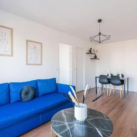 Le Malt - Centre - Orly - Proche Gare - Elegant A La Francaise Apartment Juvisy-sur-Orge